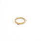 18k Solid Yellow Gold Ruby Antique Ring 8 US