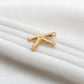 18k Solid Yellow Gold K Initial Letter Charm Pendant
