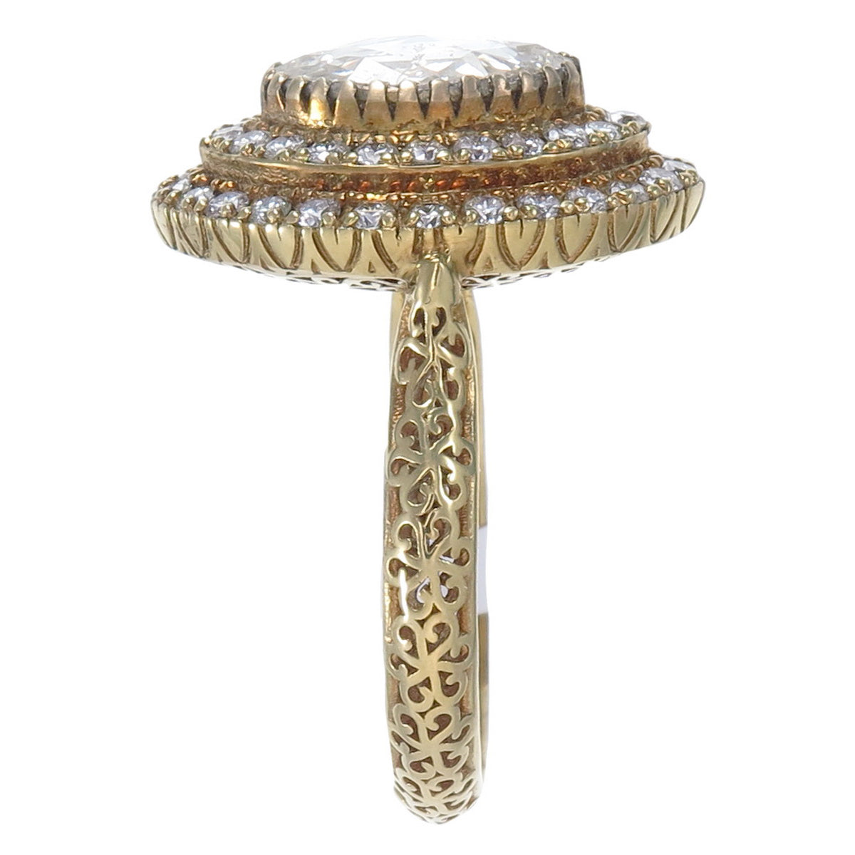 Diamond Arabesque Ring