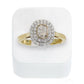 Polki Double Halo Ring