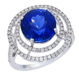 Tanzanite Eclipse Ring