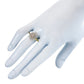 Polki Oval Halo Ring