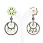 925 Silver Exquisite Agate Chandelier Drop Earrings