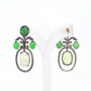 925 Sterling Silver Elegant Mix Gemstone Earrings