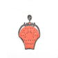 925 Sterling Silver Striking Coral Carved Pendant