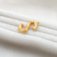 18k Solid Yellow Gold S Initial Letter Pendant