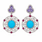 Bukhara Rose Earrings