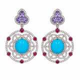 Bukhara Rose Earrings