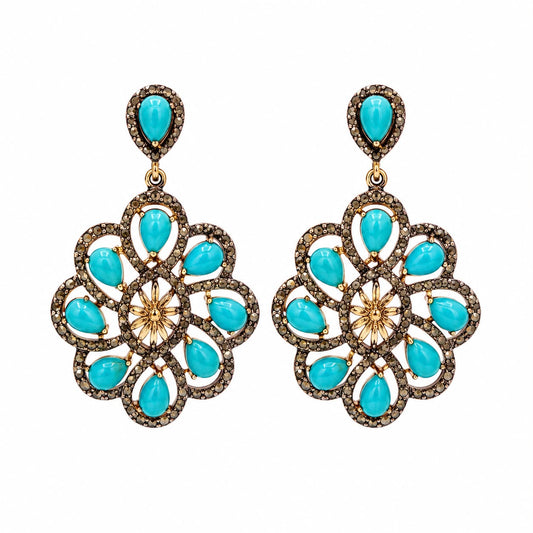 Garden of Kashgar Earrings