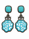 Midnight Rose Earrings