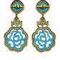 Midnight Rose Earrings