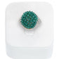 The Caviar Emerald Ring