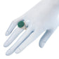 The Caviar Emerald Ring