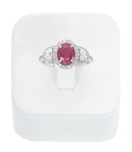 The Triumvirate Ring - view 3