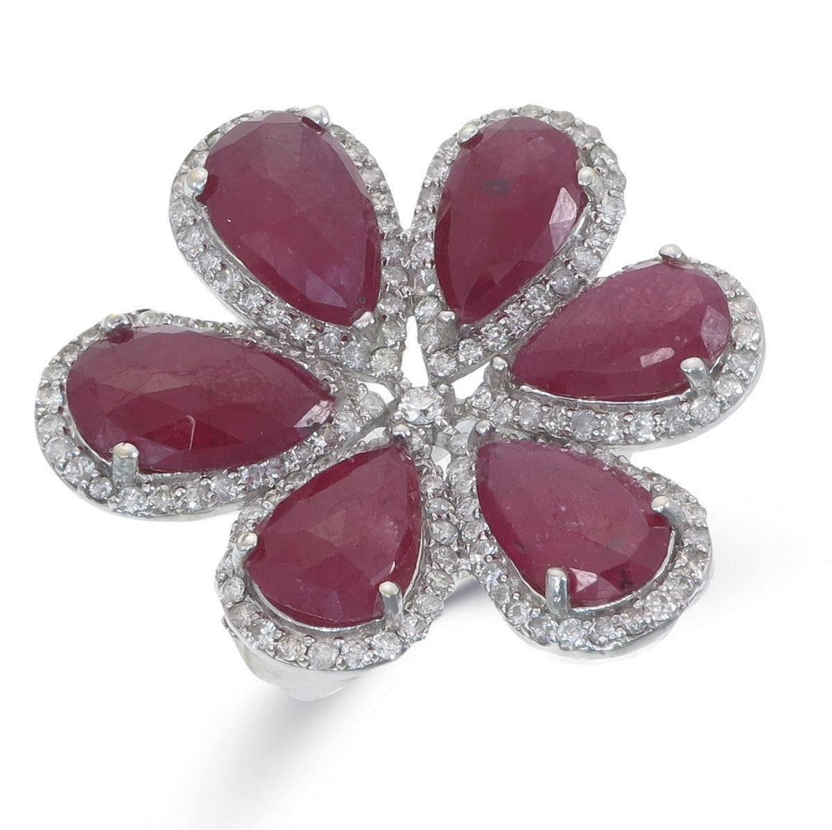 The Ruby Bloom Ring