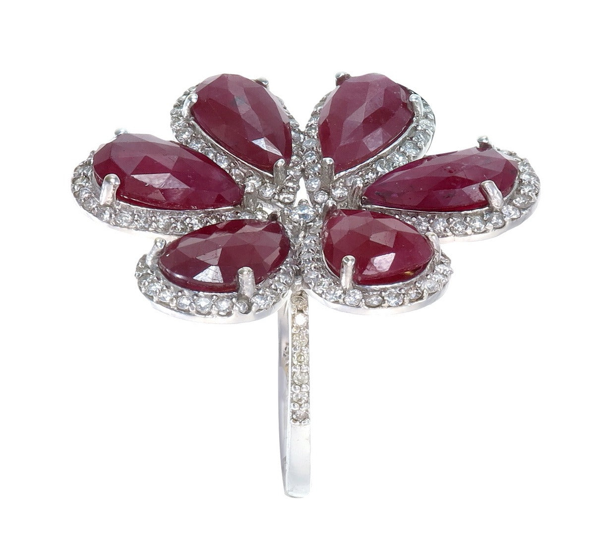 The Ruby Bloom Ring