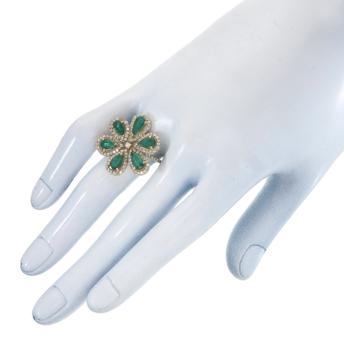 The Emerald Bloom Ring