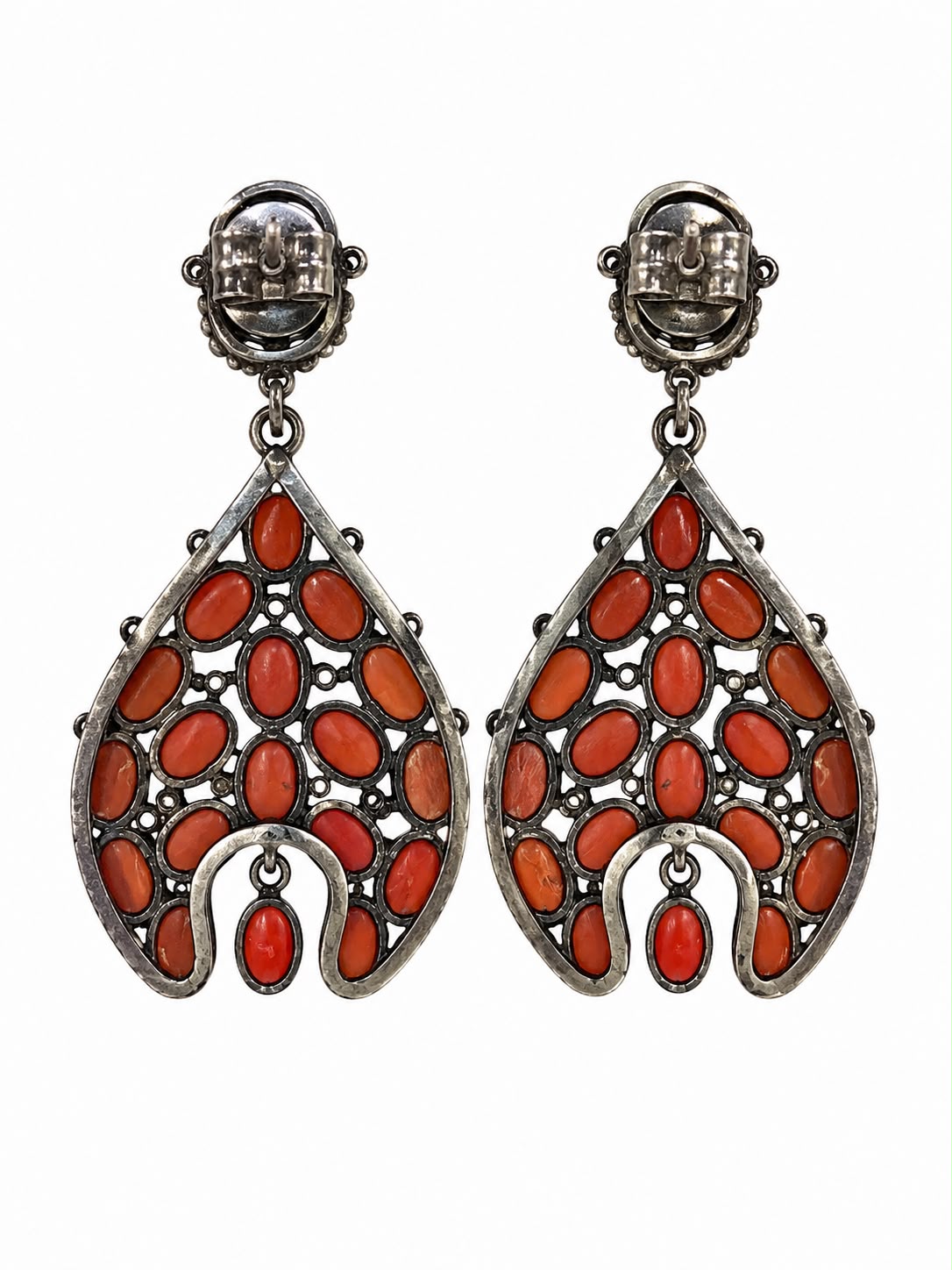 Coral Chandelier Drops