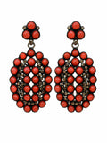 Rosette Oval Drops