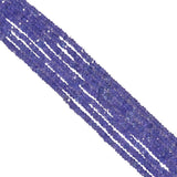 Tanzanite Fine Faceted Round Ball Shape Beads Strand In  2.5mm