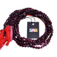 Garnet Faceted Beaded Beads-  5.5mm size( Coin Shape )