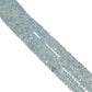 Aquamarine 4-4.5mm Faceted Roundel Beads Strand, Aquamarine Faceted Roundel Beads, Aquamarine Stone Beads Strand,