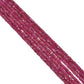 Ruby Glass Filling Beads Strand - Ruby (Glass Filled) 2.5-3.5mm