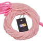 Rose Quartz Faceted Roundel Beads - Rose Quartz 4-5mm