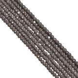 Pyrite Gem Stone Fine Faceted Beads-Roundel Shape in Size 3.5-4mm (Sold By One Pcs)