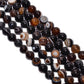 Eye Agate Smooth Beaded Beads -10 mm Size And Round Ball SHape