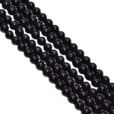 Black onyx Round Ball Shape 6 mm Plain Stone Beads