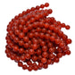 Carnelian Smooth Stone Beads-14 mm Size With Round Ball Shape