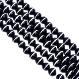 Black And White Agate Plain Stone Beads Round Ball Shape-8 mm Size