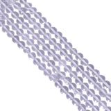 Crystal Quartz Plain Round Ball Beads, (6mm Size)