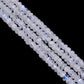 Rainbow Moonstone  Roundel 6 mm Size Smooth Stone Beads