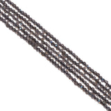 Labradorite 2mm Smooth Round Beads Strand, Labradorite Plain Round Beads