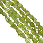 Peridot 6x5-11x16mm Step Cut Negget Beads Strand, Peridot Step Cut Nugget Beads, Peridot Beads Strand, Peridot
