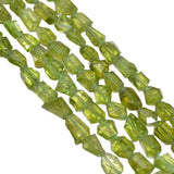 Peridot 6x5-11x16mm Step Cut Nugget Beads Strand, Peridot Step Cut Nugget Beads, Peridot Beads Strand, Peridot