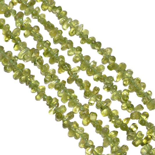 Peridot 3x7-3.5x6.5mm Smooth Nugget Beads Strand, Peridot Plain Nugget Beads, Peridot Beads Strand, Peridot
