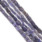 Iolite Cube Shape- 5x6-5x8mm Smooth Beads