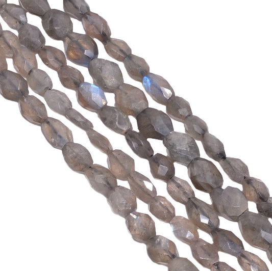 Labradorite 7x5-11x9mm Smooth Oval Beads Strand, Labradorite Plain Oval Beads, Labradorite Oval Beads Strand