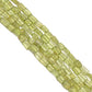 Peridot 3x5-6.5x4mm Smooth Cube Beads Strand, Peridot Plain Cube Beads, Peridot Beads