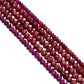 Ruby Precious Stone Beads - 3.5-8mm With Round Ball Shape