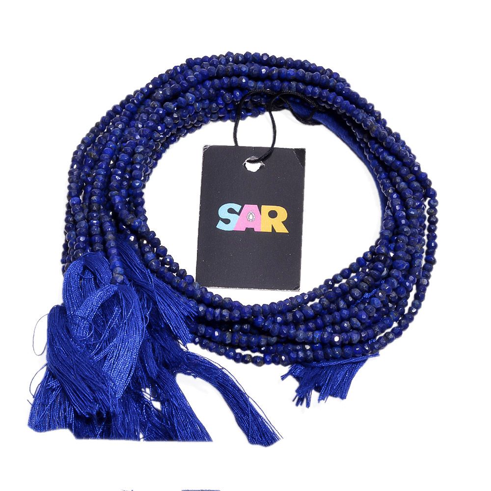 Lapis Lazuli Stone Beads, Lapis Lazuli, Lapis Faceted Roundel Beads, Lapis 3-3.5mm Faceted Roundel Beads Strand,