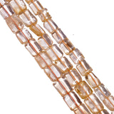 Citrine 8x7-13x10mm Rectangle Shape Smooth Beads