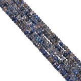 Brazil Amethyst 8x6-12x9mm Rose Cut Fine Faceted Roundel Beads Strand, Brazil Amethyst Faceted Roundel Beads