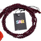 Garnet Bulb Shape 4x4-5x4mm Faceted Stone Beads