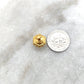 18KTT Gold Fancy Wheel Rondelle Spacer Beads 10mm
