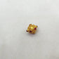 18 Karat Gold Ruby Gemstone Round Spacer Beads, Jewelry
