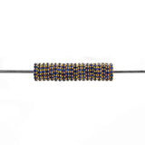 6MM 14k Gold Blue Sapphire Wheel Spacer - SAR Gems